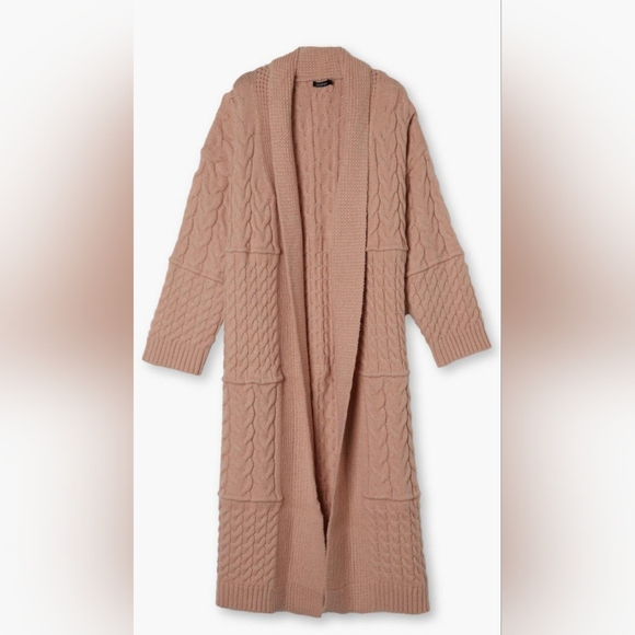 BOOHOO Chunky Knit Cardigan - Picture 2 of 6